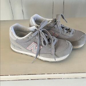 New Balance Kids Sneakers - Gray and Pink